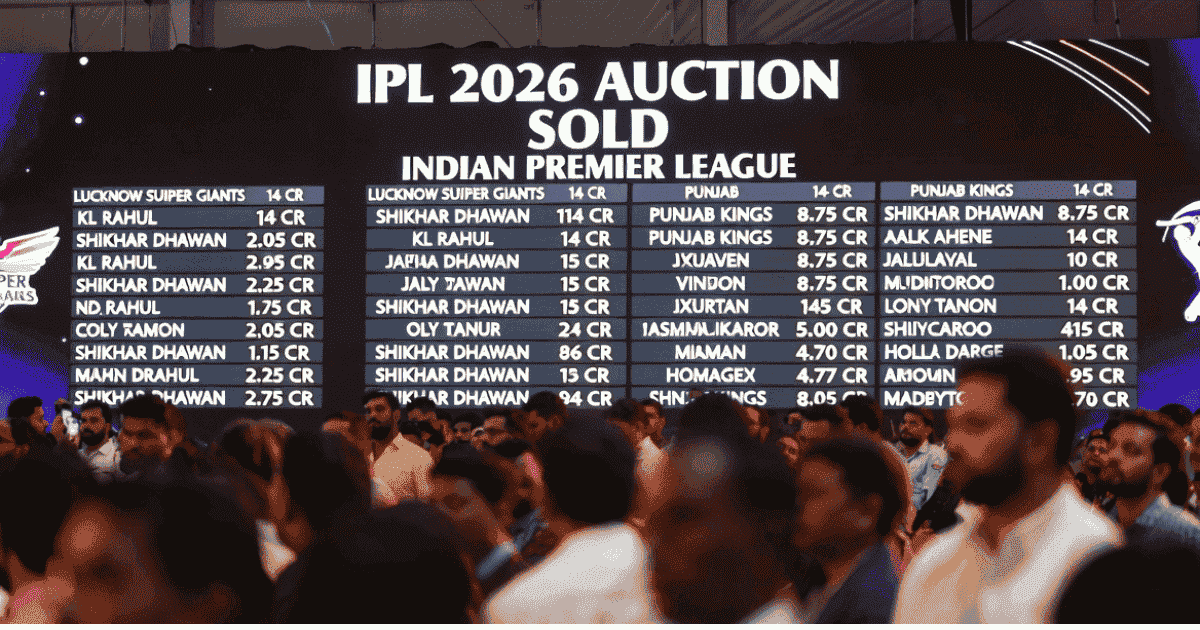 IPL 2026 auction