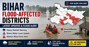Latest News & Updates 27 Bihar flood-affected districts and flood alert overview
